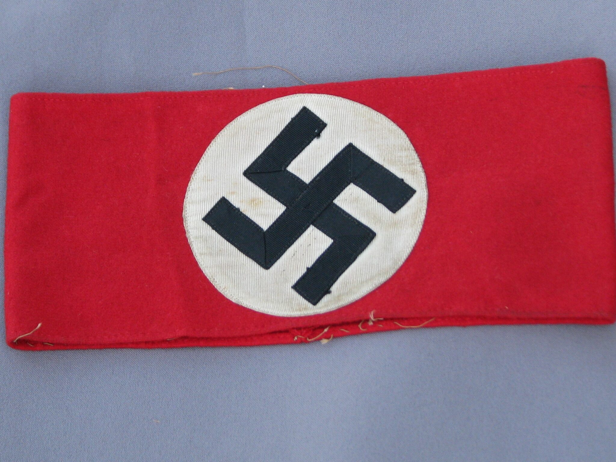 Original Third Reich WWII German NSDAP Wool Armband 20231